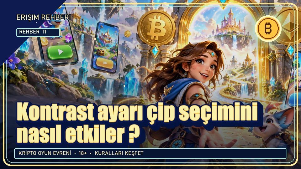 Kontrast ayarı çip seçimini nasıl etkiler? için kripto temalı oyun kapağı