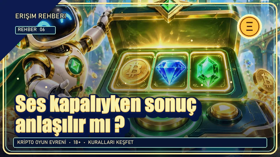 Ses kapalıyken sonuç anlaşılır mı? için kripto temalı oyun kapağı